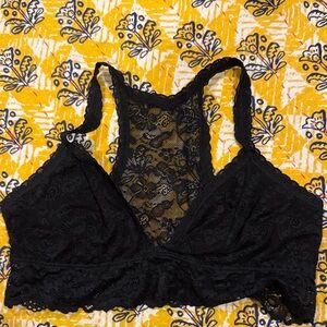 Elegant Black Lace Bralette
